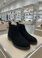 ZRA SUEDE LEATHER CHELSEA BOOTS